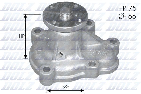 Wasserpumpe, Motorkühlung DOLZ O133