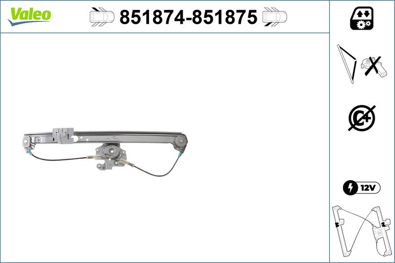 Fensterheber VALEO 851874