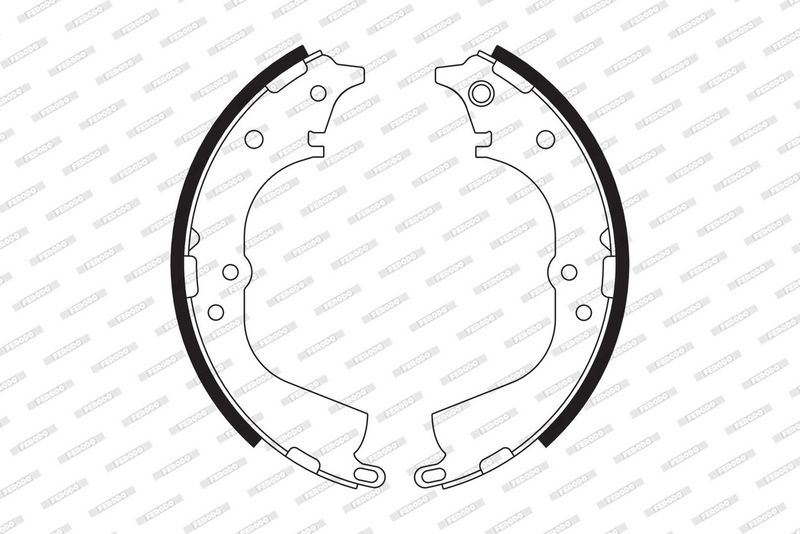 Bremsbackensatz FERODO FSB563