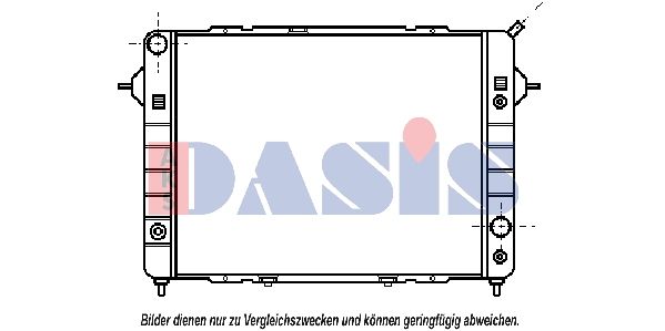 Kühler, Motorkühlung AKS DASIS 150039N