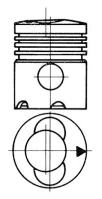 Kolben KOLBENSCHMIDT 91395720