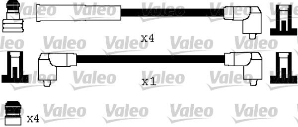 Zündleitungssatz VALEO 346556