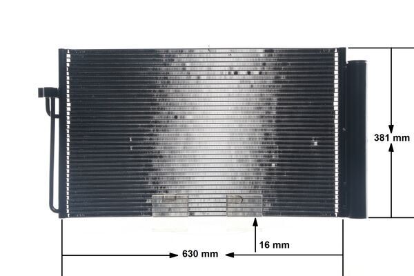 Kondensator, Klimaanlage MAHLE AC345000S