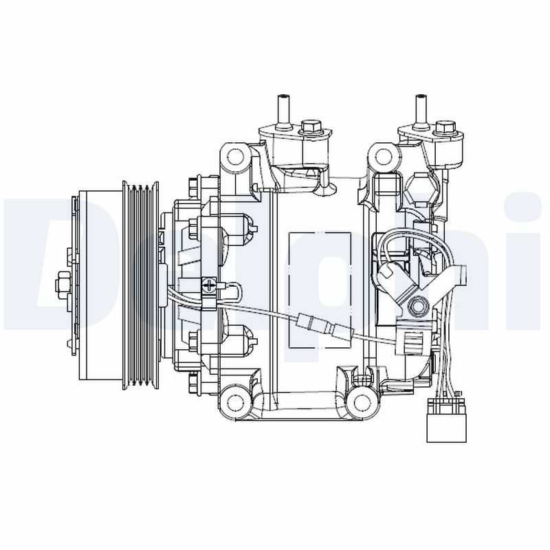 Kompressor, Klimaanlage DELPHI CS20515