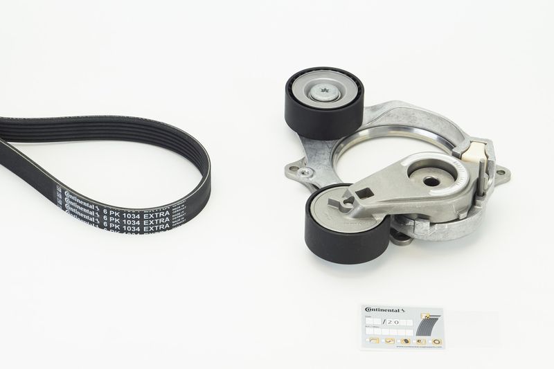 Keilrippenriemensatz CONTINENTAL CTAM 6PK1034 EXTRA K1