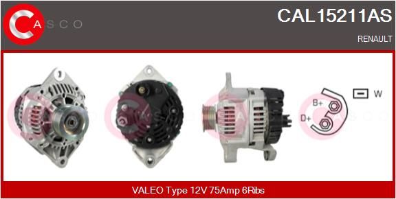 Lichtmaschine Generator Casco CAL15211AS