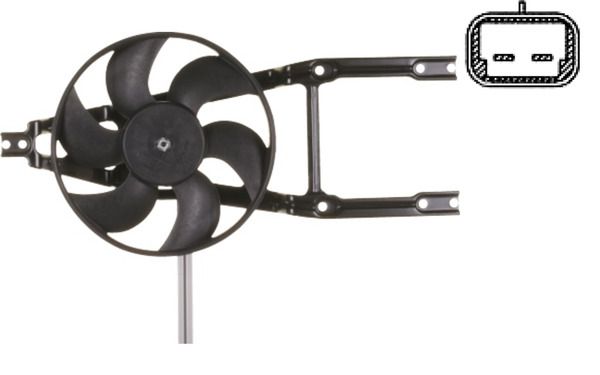 Lüfter, Motorkühlung MAHLE CFF321000S