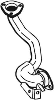 Abgasrohr BOSAL 725-551