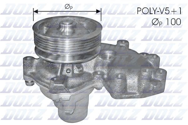 Wasserpumpe, Motorkühlung DOLZ l144