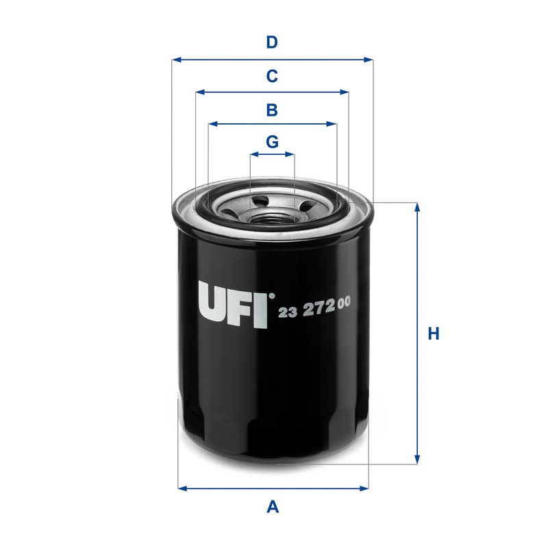 Ölfilter UFI 23.272.00