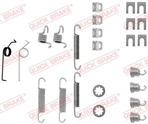Zubehörsatz, Bremsbacken QUICK BRAKE 105-0519