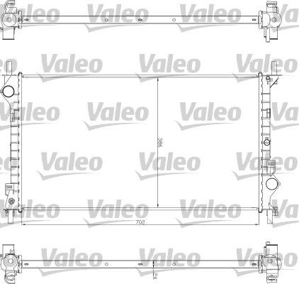 Kühler, Motorkühlung VALEO 735043
