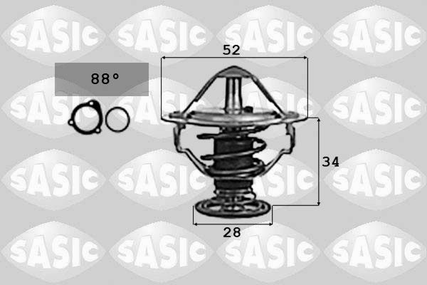 Thermostat, Kühlmittel SASIC 9000714