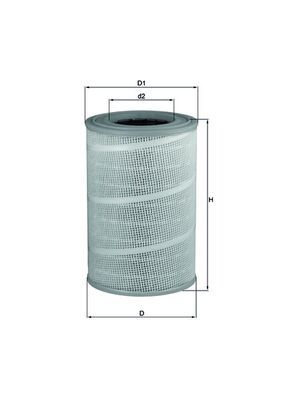 Luftfilter MAHLE LX713