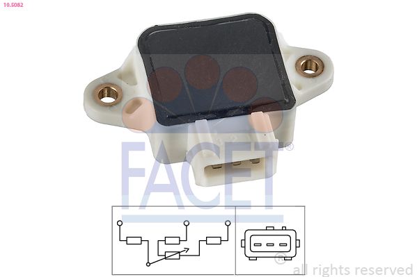 Sensor, Drosselklappenstellung FACET 10.5082