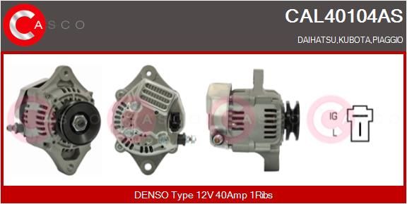 Lichtmaschine Generator Casco CAL40104AS