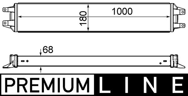 Ölkühler, Motoröl MAHLE CLC208000P