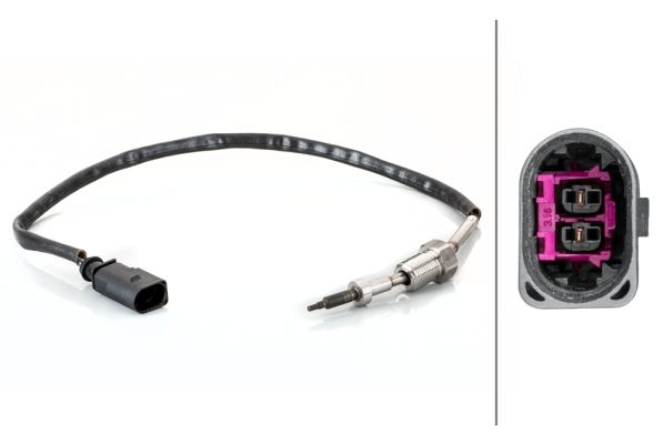 Sensor, Abgastemperatur HELLA 6pt 014 494-681
