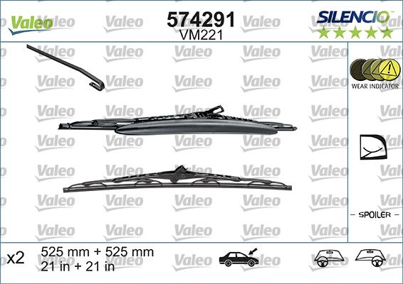 Wischblatt VALEO 574291