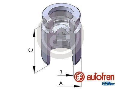 Kolben, Bremssattel AUTOFREN SEINSA D0-25652
