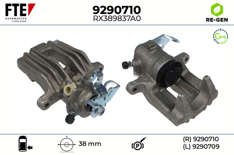 Bremssattel FTE 9290710