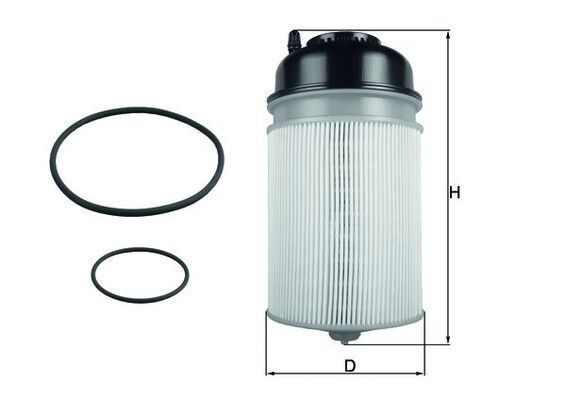 Kraftstofffilter MAHLE KX400D