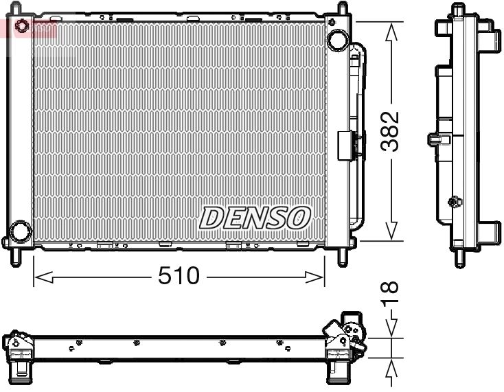 Kühlmodul DENSO DRM23111