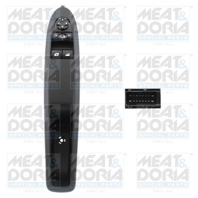 Schalter, Fensterheber MEAT & DORIA 26652