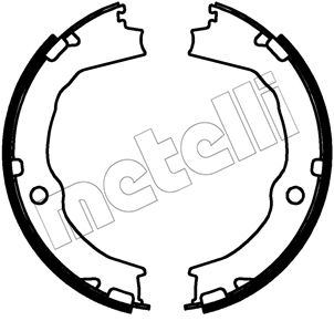 Bremsbackensatz, Feststellbremse METELLI 53-0767