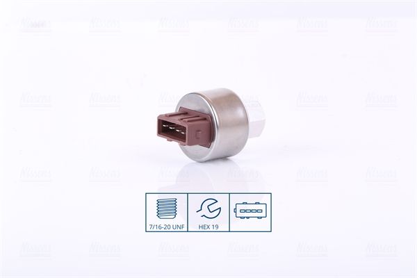 Druckschalter Klimaanlage NISSENS 301008