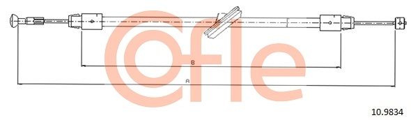 Seilzug, Feststellbremse COFLE 10.9834
