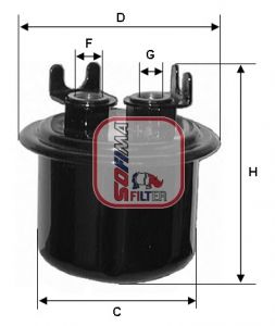 Kraftstofffilter SOFIMA S 1539 B