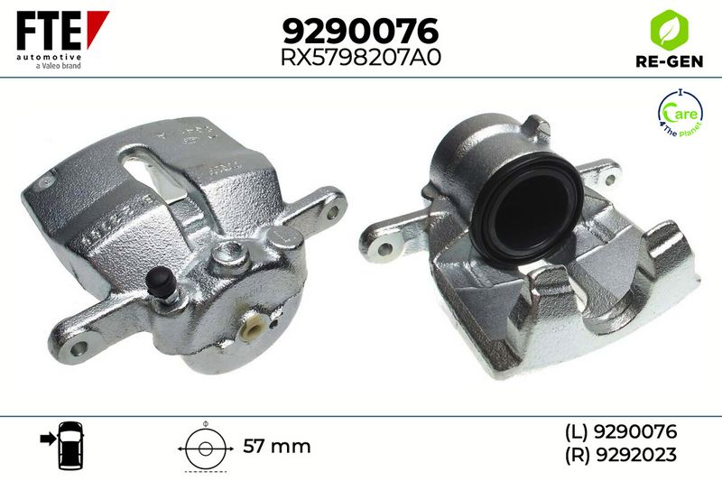 Bremssattel FTE 9290076