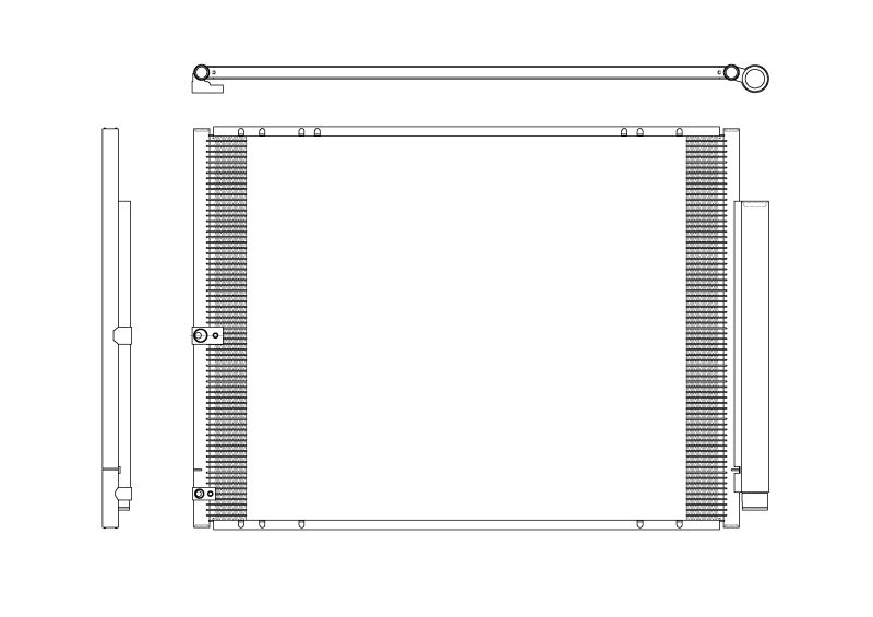 Kondensator, Klimaanlage NRF 350276