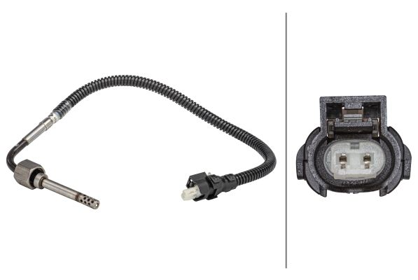 Sensor, Abgastemperatur HELLA 6PT358181-211