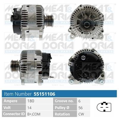 Generator MEAT & DORIA 55151106
