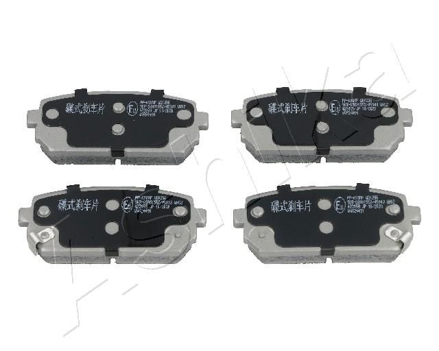 Bremsbelagsatz Bremsbeläge Ashika 51-0K-K10