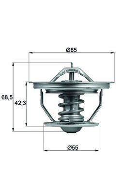 Thermostat, Kühlmittel MAHLE TX5771