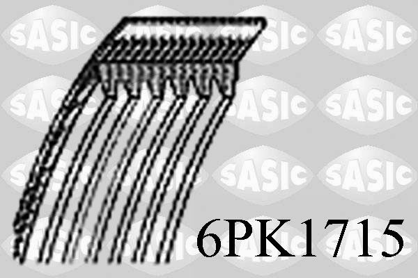 Keilrippenriemen SASIC 6PK1715