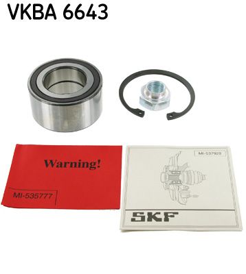Radlagersatz SKF vkba 6643