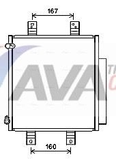 Kondensator, Klimaanlage AVA QUALITY COOLING DU5076D
