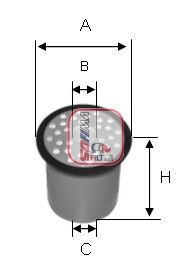 Kraftstofffilter SOFIMA S 0912 NC