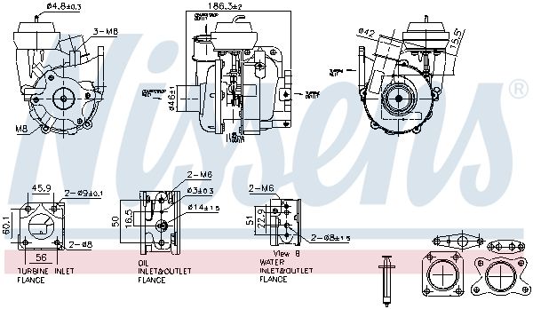 Lader, Aufladung NISSENS 93615