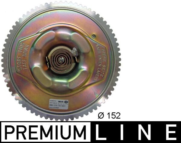 Kupplung, Kühlerlüfter MAHLE CFC124000P