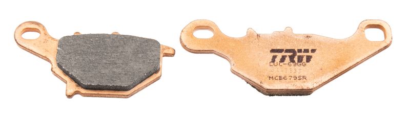 Bremsbelagsatz, Scheibenbremse TRW MCB679SR