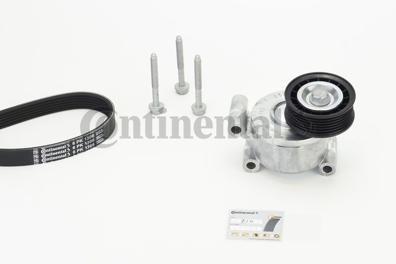 Keilrippenriemensatz CONTINENTAL CTAM 6PK1306K2
