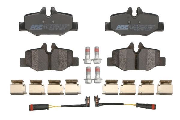 Bremsbelagsatz, Scheibenbremse ABE C2M025ABE-P