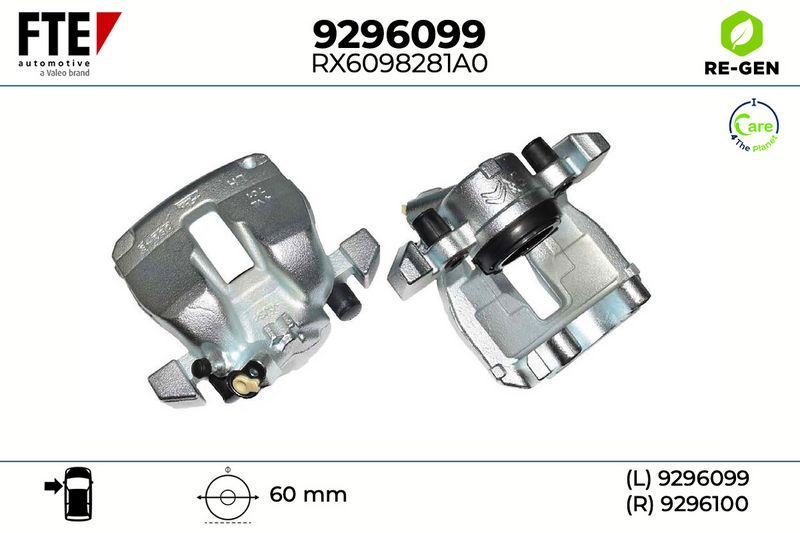 Bremssattel FTE 9296099