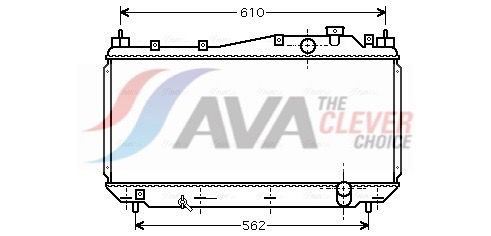 Kühler, Motorkühlung AVA QUALITY COOLING HD2113