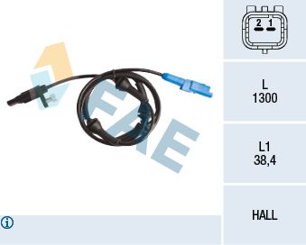Sensor, Raddrehzahl FAE 78089